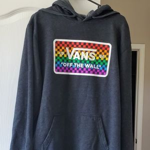 Vans rainbow hoodie